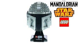 LEGO Star Wars 75328 The Mandalorian Helmet - LEGO Speed Build Review