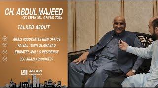 Chaudhry Abdul Majeed Interview at Arazi Associates Head Office | CEO Zedem Intl | Faisal Town