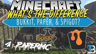 What Is The Difference Between Bukkit, Spigot, & Paper?