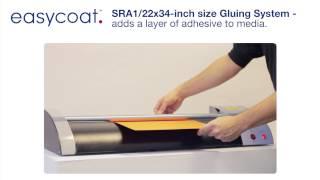 Easycoat® Gluing System and Easyguide™ Media Carrier Tray Video