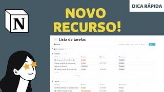 Como usar o group do Notion | Novo recurso incrível!