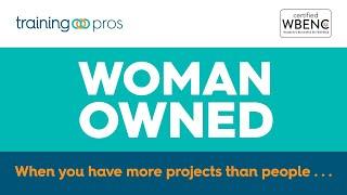 TrainingPros is Woman Owned