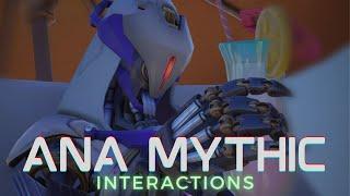 Ana 𝙼𝚢𝚝𝚑𝚒𝚌 ALL new interactions | Overwatch Season 6