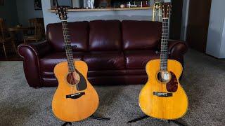 Gear Showdown: Yamaha FXS5 vs. Martin 000-28EC