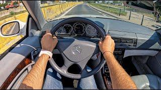 1999 Mercedes SL500 R129 Cabrio [5.0 V8 306HP] | POV Test Drive #1319 Joe Black