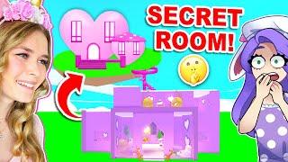 I BUILT A *SECRET* ROOM In CUTIES HOUSE In Adopt Me! (Roblox)