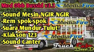 MOD OBB SOUND BUSSID MESIN NGIR NGIR || SOUND CANTER || TONTON SAMPAI HABIS!!