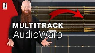 AudioWarp auf mehreren Spuren gleichzeitig in Cubase 12