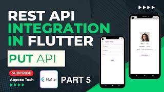 REST Apis in flutter PUT Api | How To Update API Data in Flutter | PUT API in Flutter