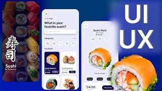 Designing a Stunning Sushi Shop App in Figma | Mobile UI/UX Tutorial