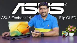 ASUS Zenbook 14 Flip OLED (2022) A Premium 2 In 1 Touch Screen Laptop | Unboxing & Review [Hindi]