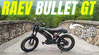 E-bike/E-Moped Hybrid? The RAEV BULLET GT - Full Review & Unboxing