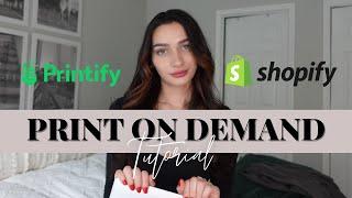 Print on Demand Tutorial | How to sell print on demand products on Shopify with Printify