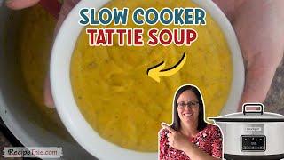 Slow Cooker Tattie Soup (Scottish Potato & Veg Soup)