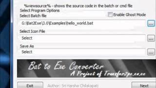 Bat to Exe Converter 3.0