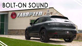 Porsche Macan S 2019+ | Fabspeed Slip-On Sport Exhaust | Sound Check