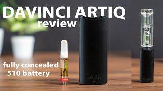 DaVinci ARTIQ Cart Vaporizer- Fully concealed 510 battery