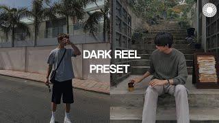 Dark Reel filter | Instagram feed theme | vsco filters tutorial