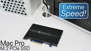 OWC Accelsior 4M2 m.2 PCIe SSD Review - Super Fast Storage for the 2019 Mac Pro