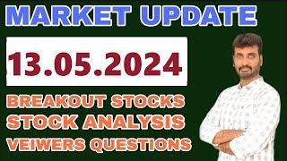 13.05.2024 Share Market Update| Stock Analysis, Results, Dividends and Important Data |MMM|TAMIL