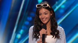 The Sincerity in Her Voice: Summer Rios sings "Something in the Orange" | Auditions | AGT 2023