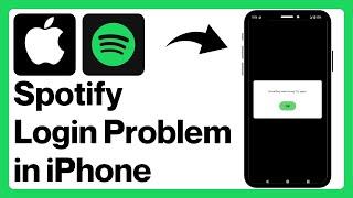 How to Fix Spotify Login Problem in iPhone | Spotify Something went wrong Problem
