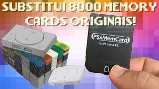 PS1 - PSXmemCARD | SUPER MEMORY CARD DE PSONE QUE EQUIVALE A 8000 MEMORY CARDS ORIGINAIS PICOmemCARD