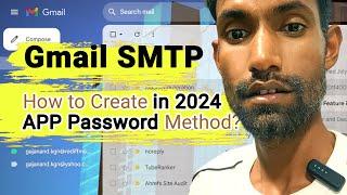 How to Setup GMail SMTP app password Sending mails