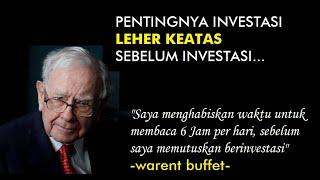 PENTING!!! INVESTASI LEHER KEATAS SEBELUM INVESTASI YANG LAIN