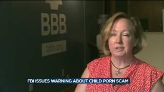 FBI issues child porn scam warning