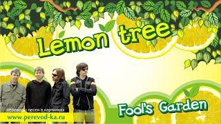 Fool`s Garden - Lemon tree с переводом (Lyrics)