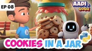 Aadi and Gogu | Cookies in the Jar | Coding for Kids | Ep 8