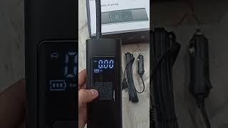 Насос автомобильный на ааккуумуляторе + power bank 2v1 отличный подарок автовладельцу