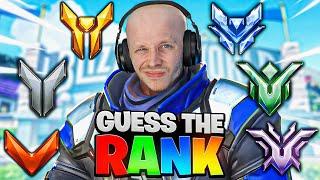 Guessing Your RANK in Overwatch 2!