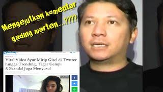 Tanggapan gading martin tentang video yang viral mirip mantan istrinya gisel