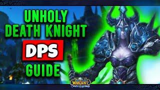 WOTLK CLASSIC: Unholy Death Knight PvE Guide (Talents, Rotation, Pre-Bis, DPS Tricks & More)