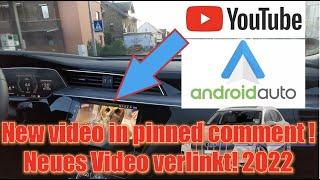 Youtube & Co. mit Android Auto nutzen (2020, Root nötig!)
