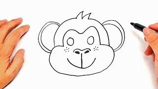 How to draw a Monkey | Easy Drawings for Kids