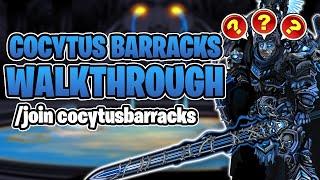 Cocytus Barracks Quest Walkthrough /join cocytusbarracks - AQW