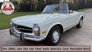 The 280SL was the car that made America love Mercedes-Benz