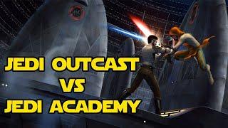 Jedi Outcast vs Academy