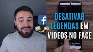 COMO ATIVAR OU DESATIVAR LEGENDAS EM VÍDEOS DO FACEBOOK