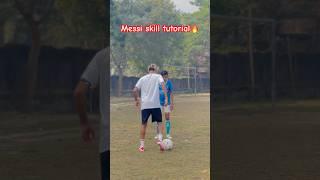 Easy way to Learn Messi skill | Messi skill tutorial ️ #rakeshnjr #messi #messiskills