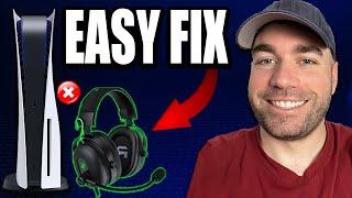 PS5: How to Fix Headset & Mic Not Working - Easy Guide