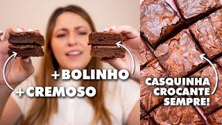 O BROWNIE CIENTIFICAMENTE PERFEITO -  Casquinha Crocante SEMPRE | Tábata Romero