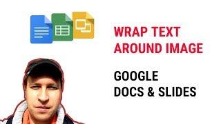  HOW TO WRAP TEXT AROUND IMAGE - Google docs, Google slides