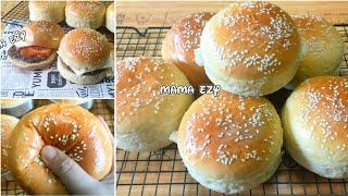 SOFT BURGER BUNS CARA YANG BENAR AGAR ROTI KOKOH TAPI EMPUK