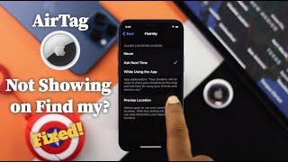Fixed: AirTag Not Showing Up in Find My App!