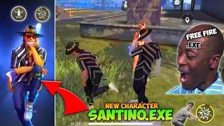 FREE FIRE.EXE - New Character Santino.EXE (ff lucu exe)