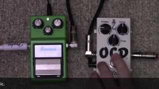 Fulltone OCD Vs Ibanez Tube Screamer Overdrive Pedal Shootout